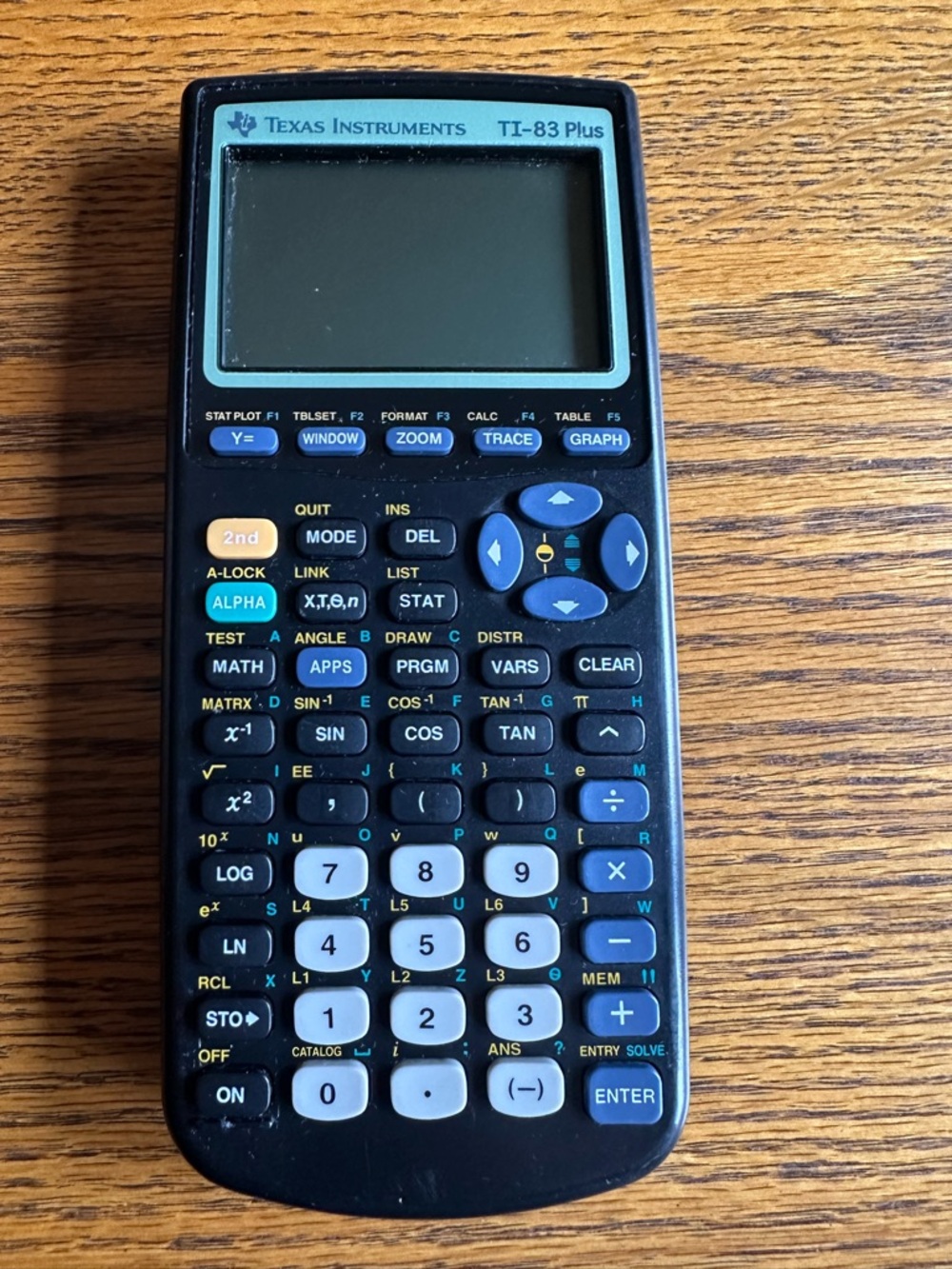 Texas Instruments TI-83 Plus Graphing Calculator Tested Working